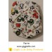 Limited Edition Print Run: Giggle Life Baby Bamboo Cloth Diaper & Two Bamboo Inserts